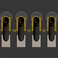 Automotive Exhaust Pipe Assembly With Metallic Components And Connected Structure