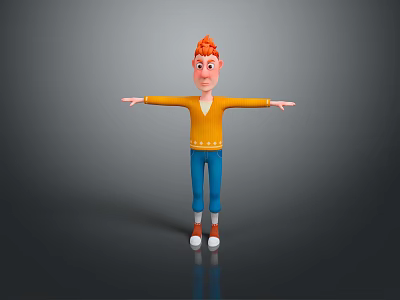Children Baby Cartoon Children Boy Little Boy Cartoon Boy 3d model