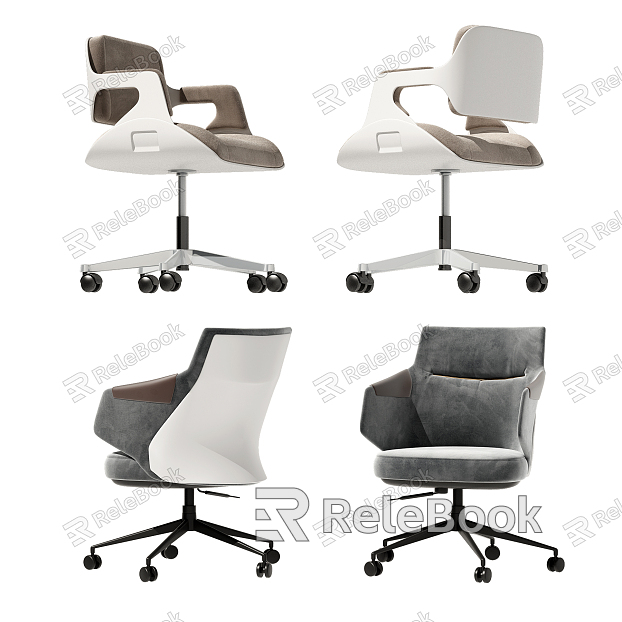 Modern office chair model