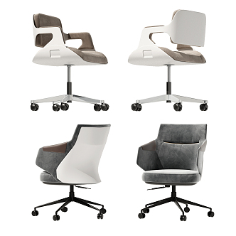 Modern office chair 3d model