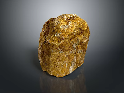 Natural Stone and Wood Materials for Interior Decor and Design Applications 3d model