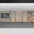 Modern Office Interior Design With Glass Partitions Green Plants And Sofa