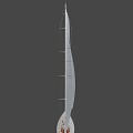 J-Class Yacht Endeavour Sailing 3d model