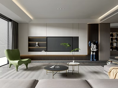 modern living room 3d model modern living room 3d model