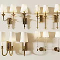 Wall lamp combination 3d model