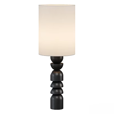 modern desk lamp danton home bedside lamp 3d model