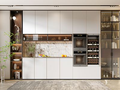 Modern Wine Cabinet model