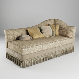 chaise longue 3d model