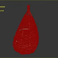 Handmade Woven Teardrop Shaped Household Basket For Practical Storage And Decorative Use