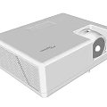Projection Monitoring Projector With White Compact Design And Advanced Monitoring Features For Home Office