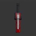 Red And Black Passenger Plane Featuring Silver Accents And Glossy Exterior Design