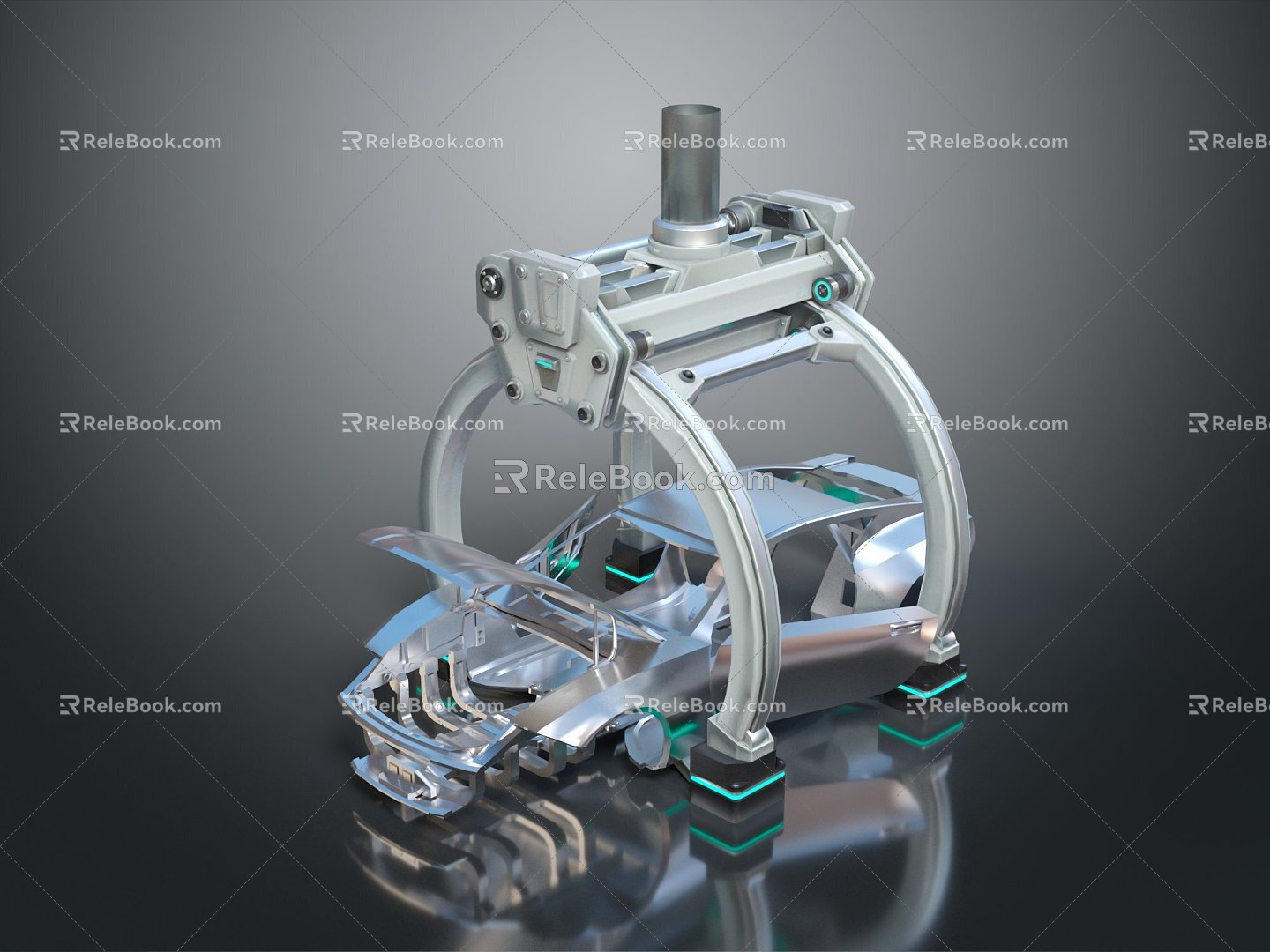 Hyundai car bracket 3d model