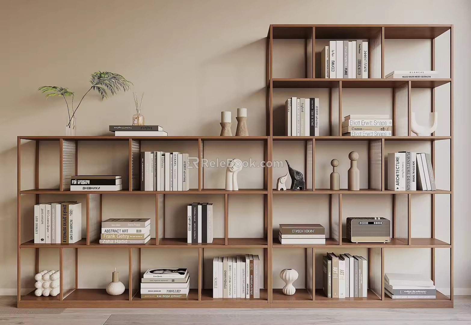 Modern Storage Rack 3d model