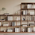 Modern Storage Rack 3d model