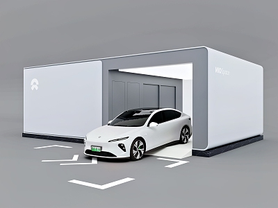 Weilai Exchange Station model