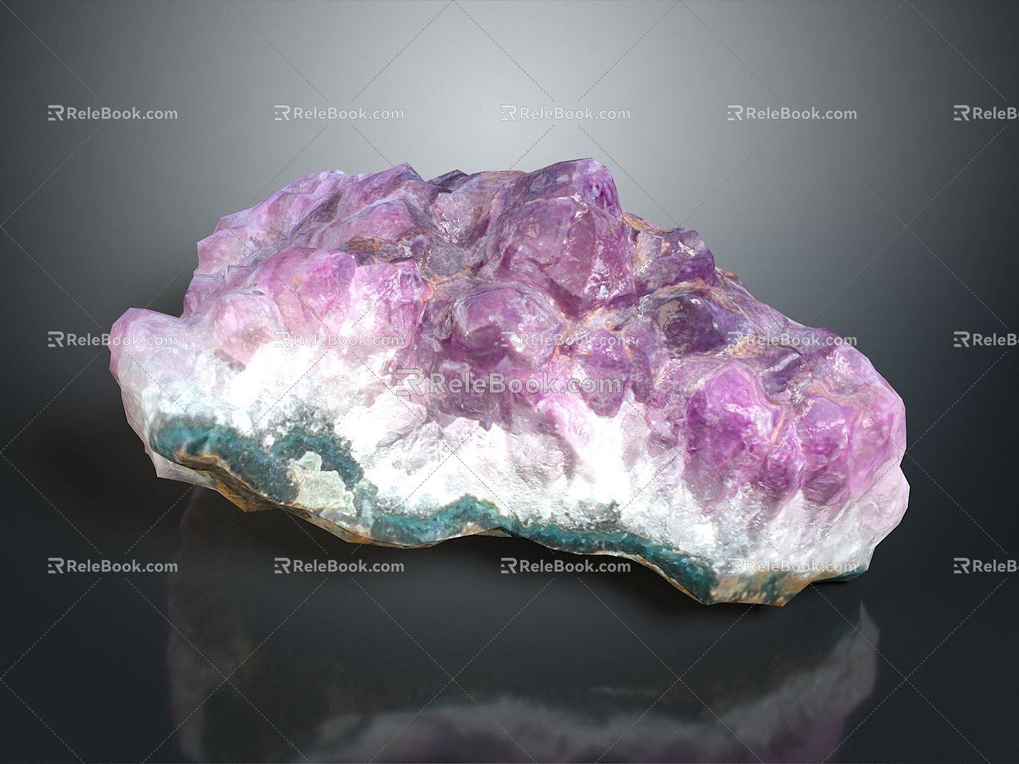 Crystal Crystal Ore Crystal Mineral Gem Ore Crystal Crystal Crystal Mineral Crystal Blue Crystal 3d model