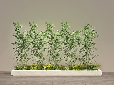 BAMBOO LANDSCAPE 3d model