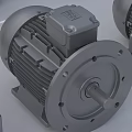 Industrial Motors Equipment With 100 112 132 STEP Models For Industrial Applications