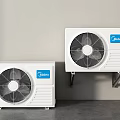 Midea White Air Conditioner Fans Standing And Wall Mounted Indoor