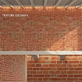 Detailed Red Brick Wall Texture For Construction Material And Architectural Design