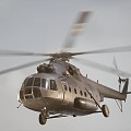 Hyundai Mi 8 Helicopter Medium Transport Helicopter Military Helicopter 3d model