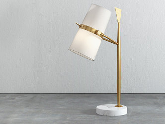 Light Luxury Table Lamp 3d model