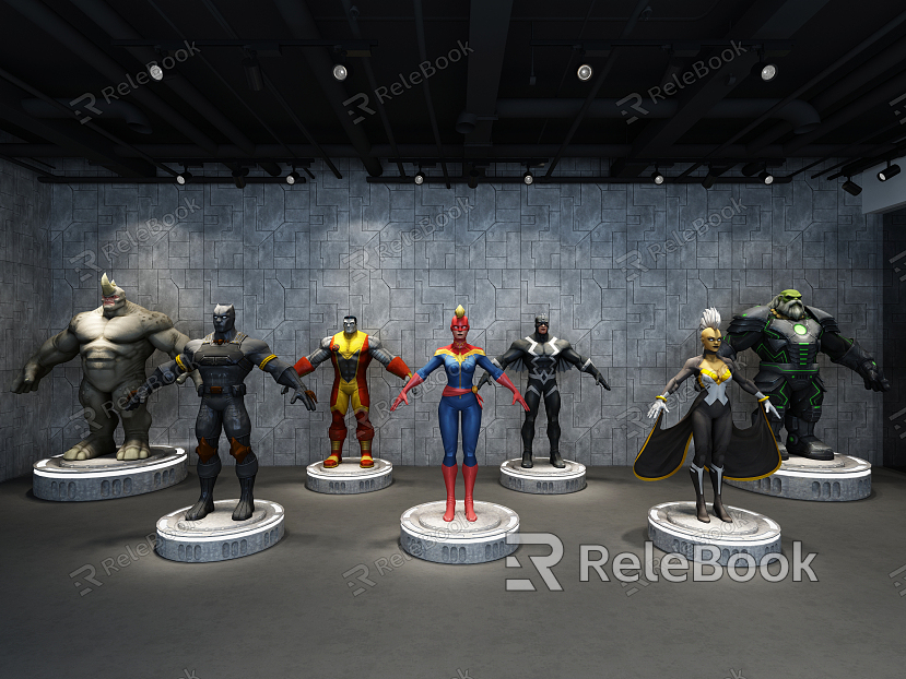 Modern Toy Marvel Heroes model