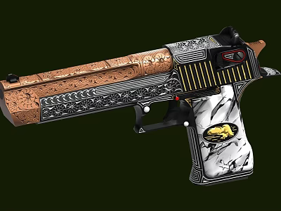 Cool toy toy pistol children's toy pistol 3d model