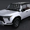 Sleek White SUV Car With Modern Design Black Roof Alloy Wheels And Front Grille