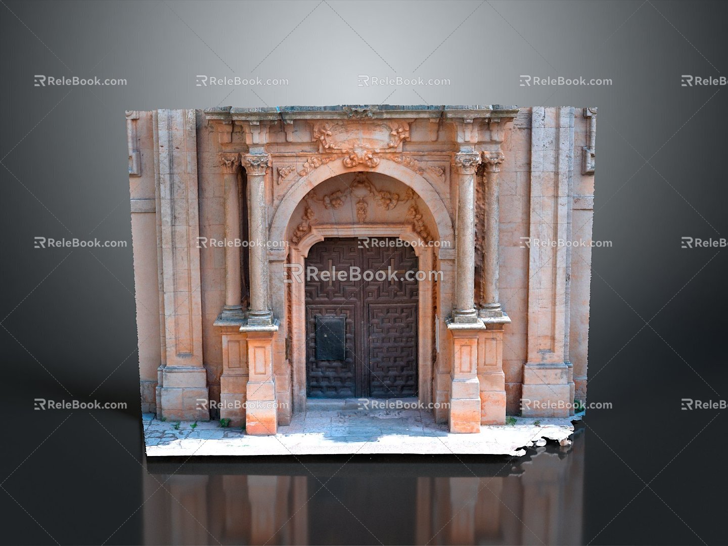 Ancient Building Door Ancient Building Door Chinese Style Door Antique Door Classical Door Chinese Style Door Chinese Style Entrance Traditional Door 3d model