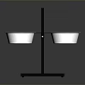 Stainless Steel Double Pet Feeding Bowls With Black Stand Design