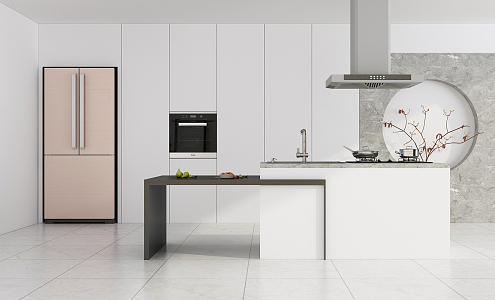 Modern Kitchen Simple Kitchen 3d model