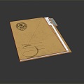 book notebook file 3d model