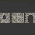 Columns Stone Columns Stone Columns Old Columns Roman Columns Roman Columns Classical Columns Greek Columns 3d model