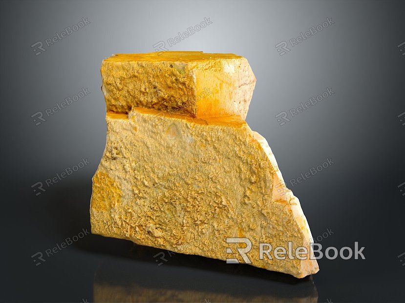 Rock Rock Block Rock Block Rock Specimen Boulder Big Stone Block Rock Stratum Rock Stratum Rock Stratum Rock model