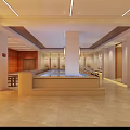 Relaxing SPA Sauna Interior With Wooden Walls Pool Columns And Ambient Lighting