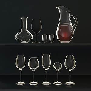 Wine glass 3d model