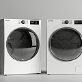 Modern washer dryer 3d model