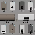 Modern Wall Mounted Household Appliances With Various Colors And Different Designs For Home Use