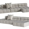 Modern Multiplayer Sofa 3d model