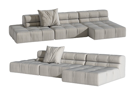 Modern Multiplayer Sofa 3d model