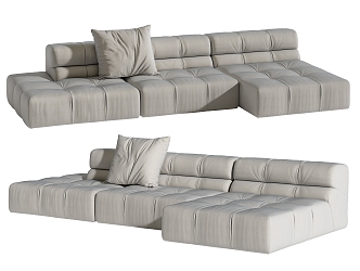 Modern Multiplayer Sofa 3d model