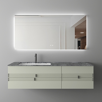 Bathroom Cabinet Bathroom Cabinet Washstand 3d model