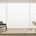 Modern venetian blinds dreamy venetian blinds 3d model