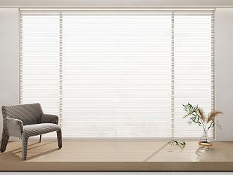 Modern venetian blinds dreamy venetian blinds 3d model