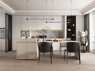 Modern Restaurant 3d model