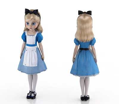 Little Doll Little Man Toy Doll Children's Doll 5 3d model Little Doll Little Man Toy Doll Children's Doll 5 3d model