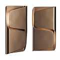 Stylish Modern Wall Sconce with Sleek Curved Metallic Finish for Contemporary Home Decor