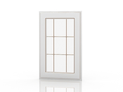 Jane ou cabinet door panel 3d model