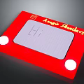 Red Magic Scales Digital Weighing Scale With Hi Display And White Buttons